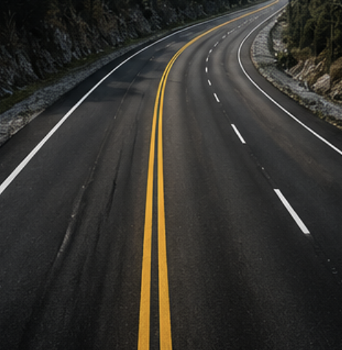 Linetrack work Linemarking